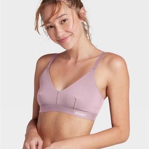 Jockey Generation™ Women's Organic Cotton Triangle Bralette New size Large